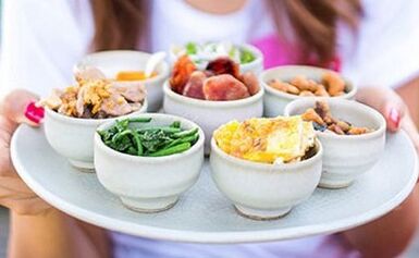 Proper nutrition for the disease